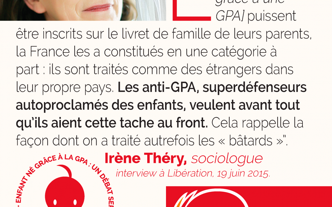 Propos d’Irène Théry sur la GPA