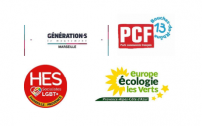 Communiqué de presse des groupes locaux de la gauche LGBTI+ à l’occasion de la Pride de Marseille
