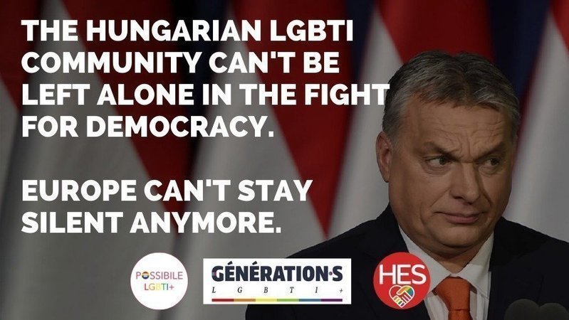 Lettre ouverte transnationale aux autorités européennes :  être aux côtés des LGBTI hongrois, pour la démocratie et l’état de droit