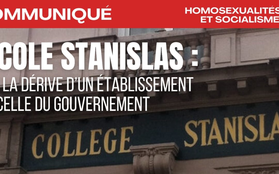 École Stanislas : de la dérive d’un établissement à celle du Gouvernement