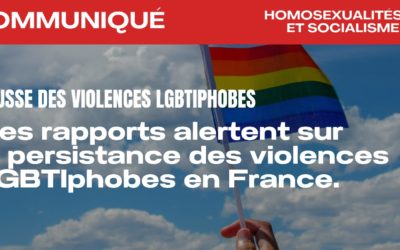 Des  rapports alertent sur la persistance des violences LGBTIphobes en France