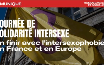 Journée de solidarité intersexe : en finir avec l’intersexophobie en France et en Europe !