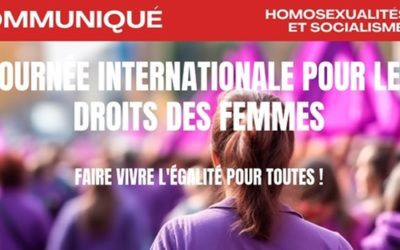 Journée internationale pour les droits des femmes : faire vivre l’égalité pour toutes !