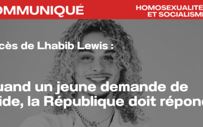 Décès de Lhabib Lewis : Quand un jeune demande de l’aide, la République doit répondre.