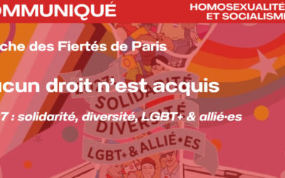 Marches des Fiertés de Paris : aucun droit n’est acquis